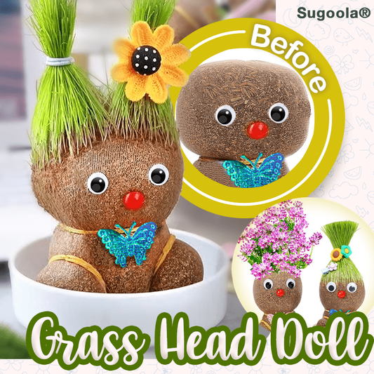 Sugoola® Grass Head Doll 🌱🌷