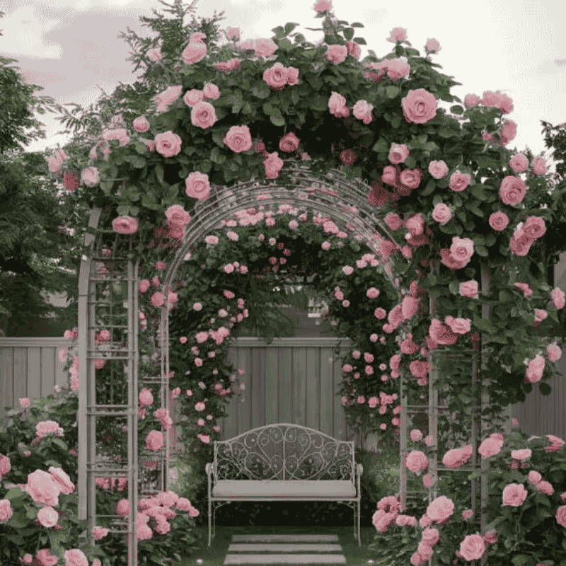 🌹 GFOUK® Mixed-color Climbing Rose—Year-Round Blooming