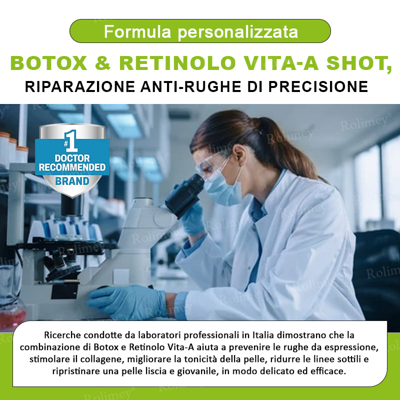 👨🏻‍⚕️ Rolimey® Crema Lifting Antirughe Effetto Botox & Retinolo Vita-A - Ultimo giorno di promozione: 70% di sconto|