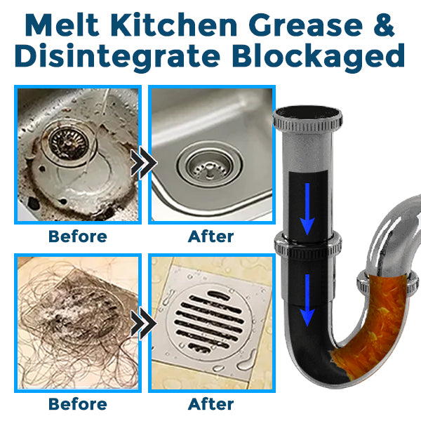 Powerful Drain & Sink Cleaning Powder