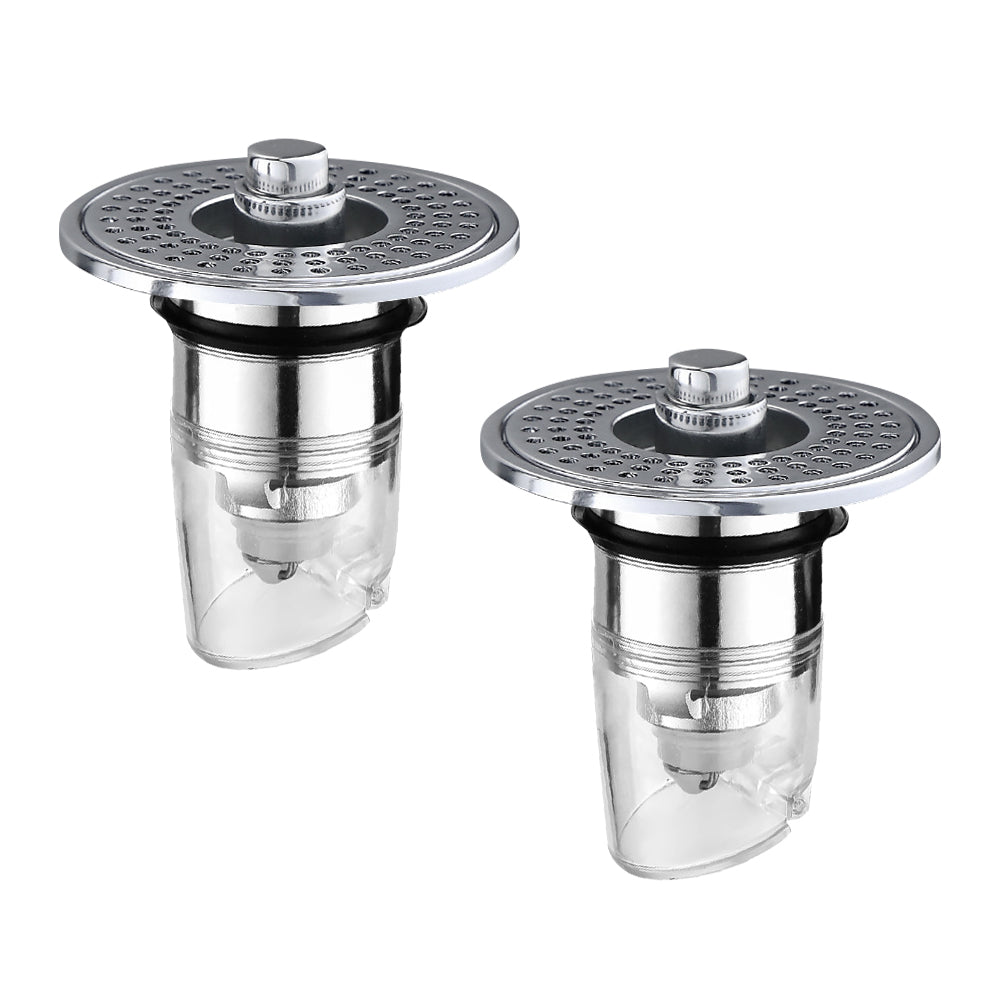 GFOUK™ Stainless Steel Washing Basin Anti-Clogging Anti-odor Pop-up Drain Stopper & Hair Catcher