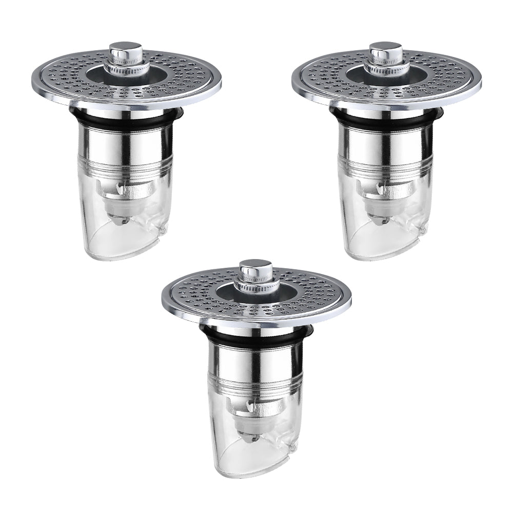 GFOUK™ Stainless Steel Washing Basin Anti-Clogging Anti-odor Pop-up Drain Stopper & Hair Catcher