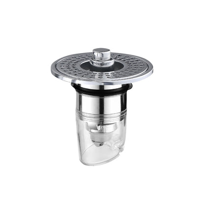 GFOUK™ Stainless Steel Washing Basin Anti-Clogging Anti-odor Pop-up Drain Stopper & Hair Catcher