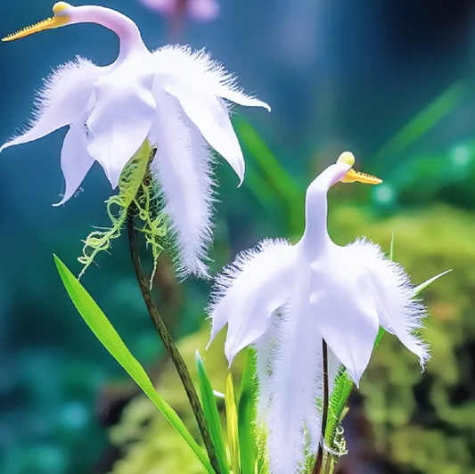 🌱 Egret Orchid Flower-Purity And Elegance 🇬🇧 Cultivated in UK