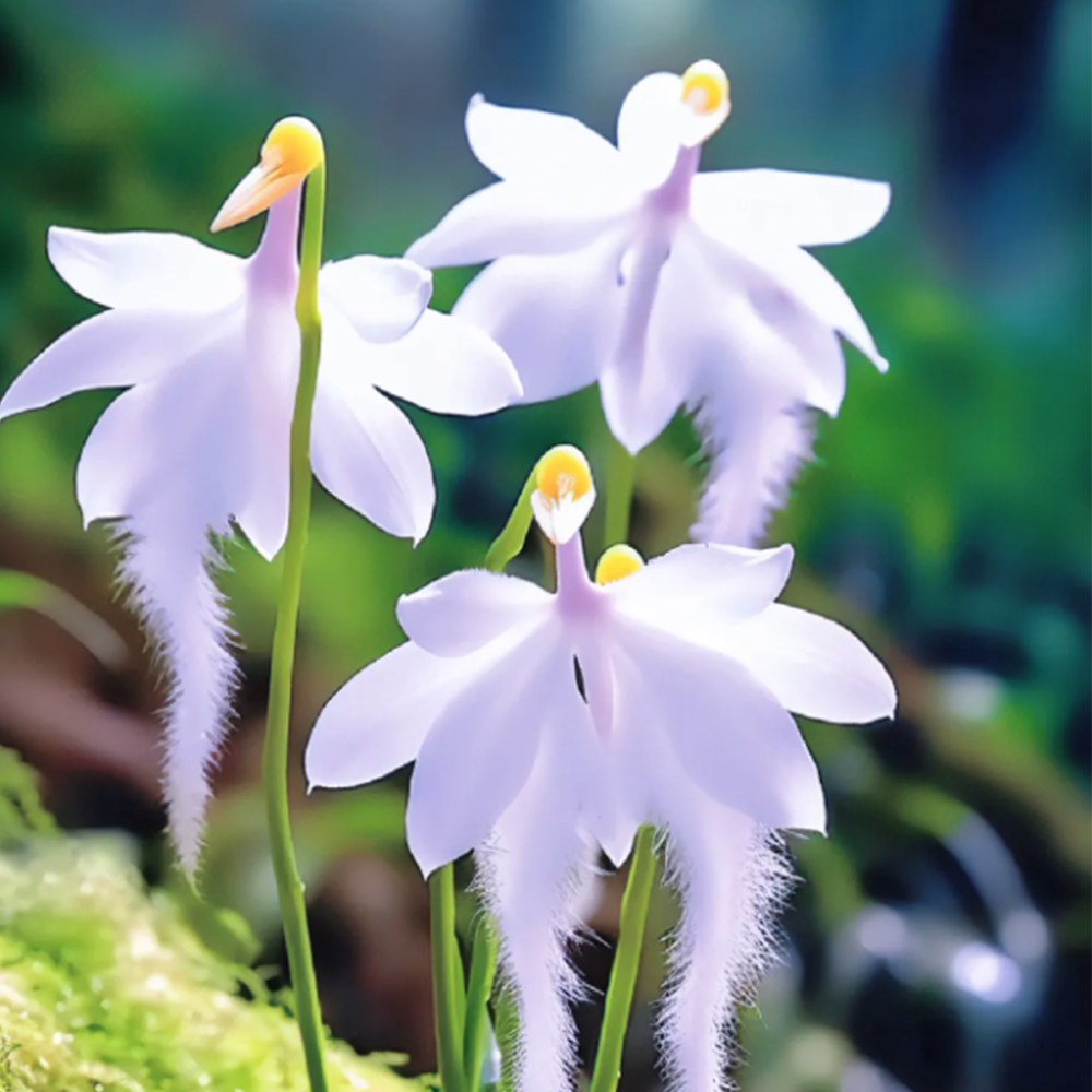 🌱 Egret Orchid Flower-Purity And Elegance 🇬🇧 Cultivated in UK