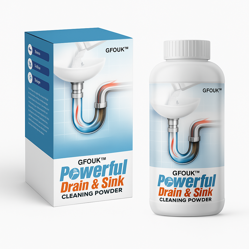 Powerful Drain & Sink Cleaning Powder