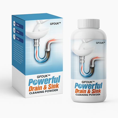 Powerful Drain & Sink Cleaning Powder