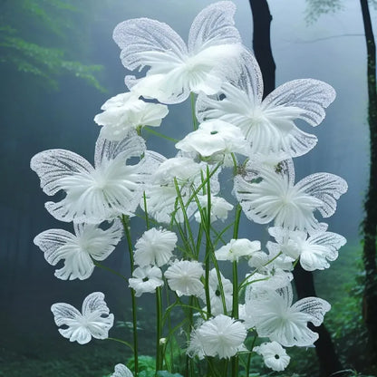 White Butterfly Bloom Collection | Rare and Beautiful Petals for Indoor & Outdoor Gardens
