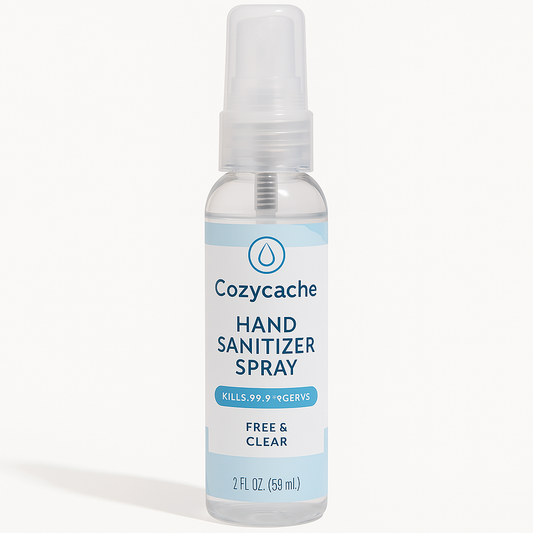 Cozycache Plant-Based Hand Sanitizer Spray (59ml)